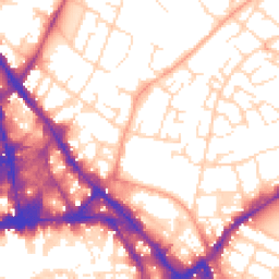 Daytime road noise heatmap for NG3 1GT