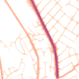 Daytime road noise heatmap for NG3 3FB