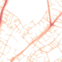 Daytime road noise heatmap for NG3 3PH