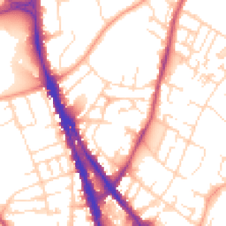 Daytime road noise heatmap for NG3 4FS
