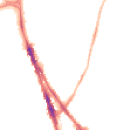 Night-time road noise heatmap for NG3 4FS