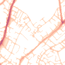 Daytime road noise heatmap for NG3 4PF