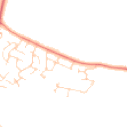 Daytime road noise heatmap for NG3 5SY