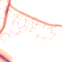 Daytime road noise heatmap for NG3 5TD
