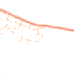 Daytime road noise heatmap for NG3 5XD