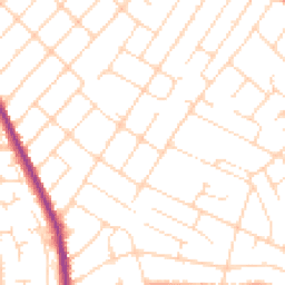 Daytime road noise heatmap for NG3 6HT