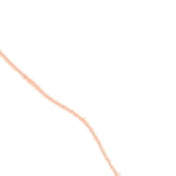 Night-time road noise heatmap for NG31 8GR