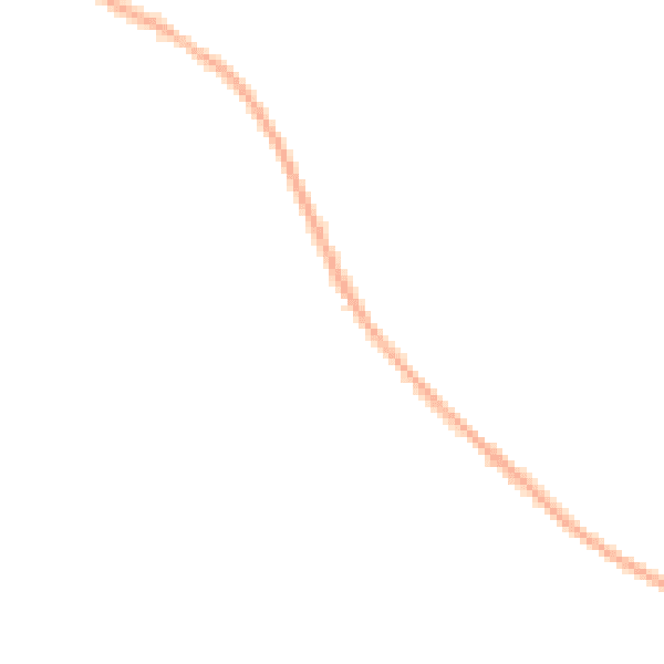 Night-time road noise heatmap for NG31 8HG