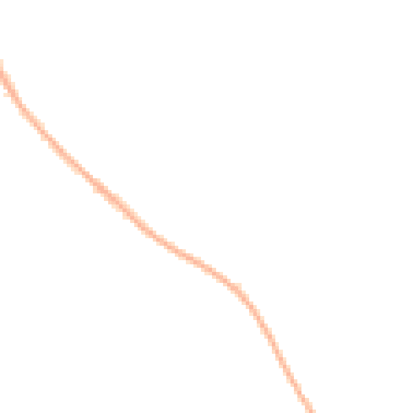 Night-time road noise heatmap for NG31 8TY