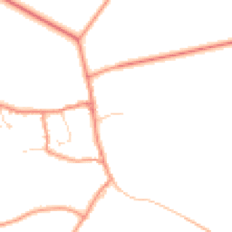 Daytime road noise heatmap for NG33 4BJ