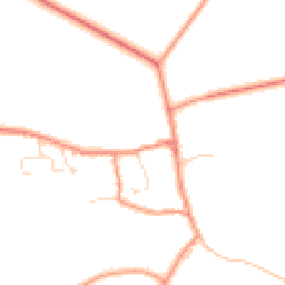 Daytime road noise heatmap for NG33 4BP