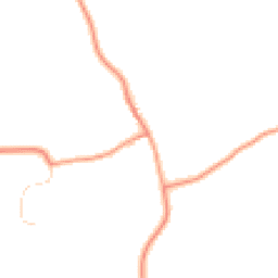 Daytime road noise heatmap for NG33 4DF