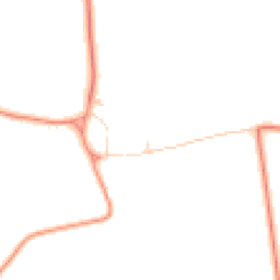 Daytime road noise heatmap for NG33 4EL