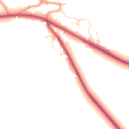Daytime road noise heatmap for NG33 4FA