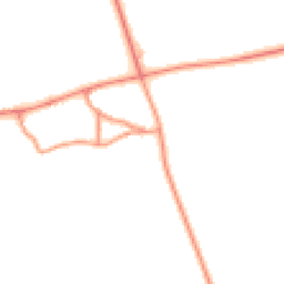 Daytime road noise heatmap for NG33 5BF