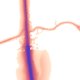 Daytime road noise heatmap for NG33 5DJ