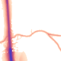 Daytime road noise heatmap for NG33 5DT