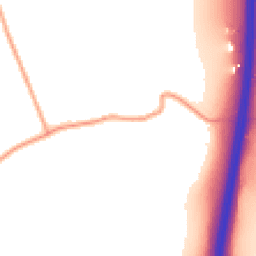 Daytime road noise heatmap for NG33 5EE