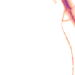 Night-time road noise heatmap for NG33 5NY