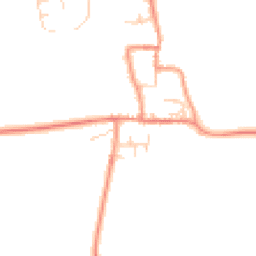 Daytime road noise heatmap for NG33 5QD