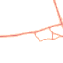 Daytime road noise heatmap for NG33 5QT