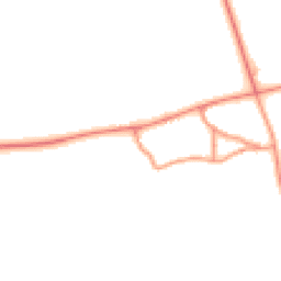 Daytime road noise heatmap for NG33 5QX
