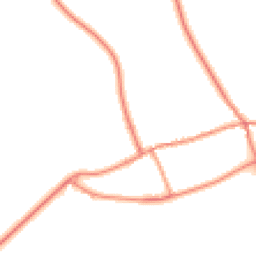 Daytime road noise heatmap for NG33 5RL