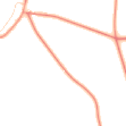 Daytime road noise heatmap for NG33 5RZ