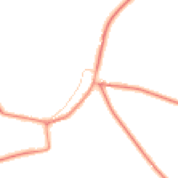 Daytime road noise heatmap for NG33 5SA