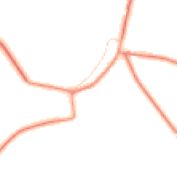 Daytime road noise heatmap for NG33 5SE