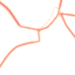 Daytime road noise heatmap for NG33 5SF