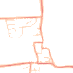 Daytime road noise heatmap for NG33 5SJ