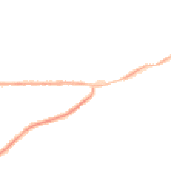 Night-time road noise heatmap for NG4 1BG