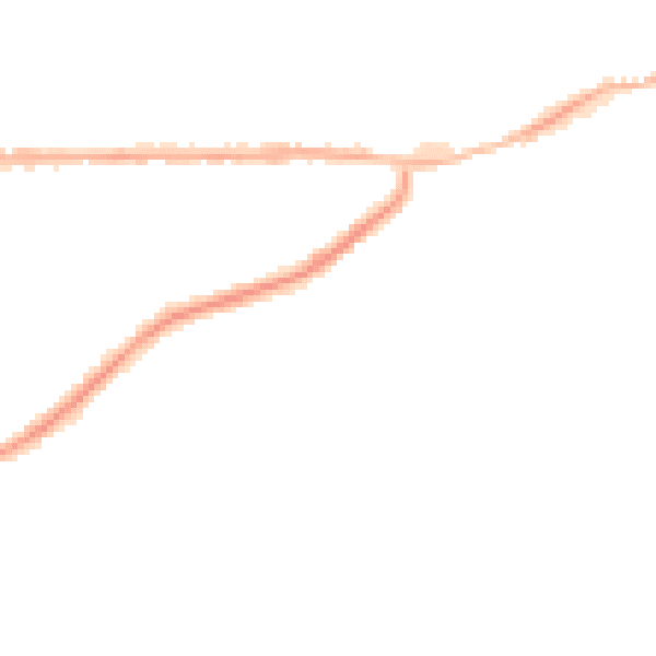 Night-time road noise heatmap for NG4 1BZ