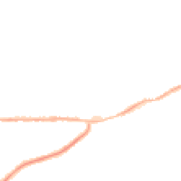Night-time road noise heatmap for NG4 1SE