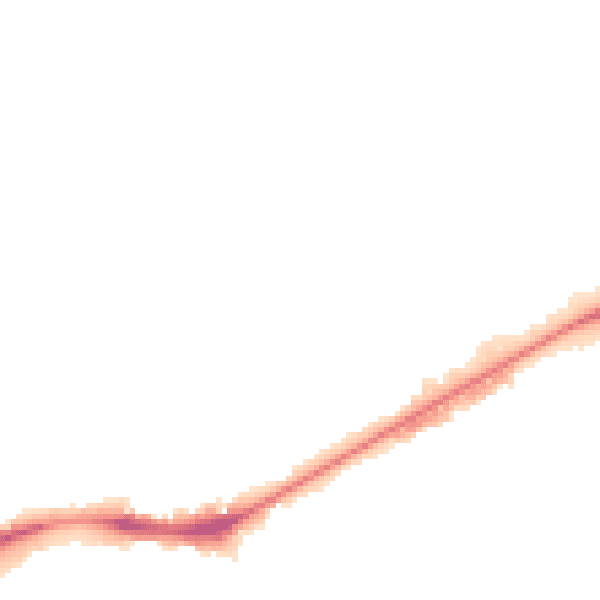 Night-time road noise heatmap for NG4 2BX