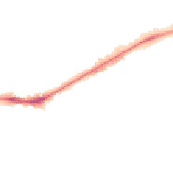 Night-time road noise heatmap for NG4 2DL