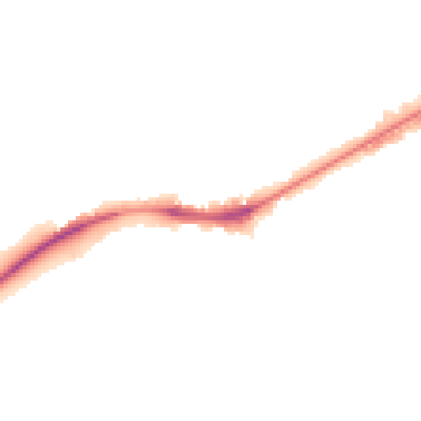 Night-time road noise heatmap for NG4 2DU