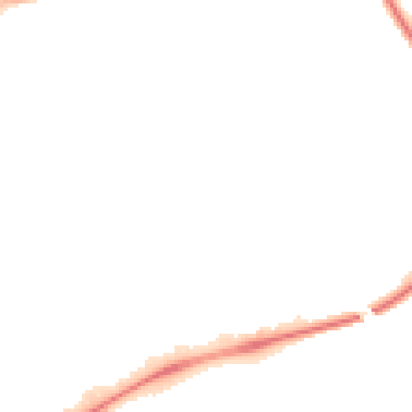 Night-time road noise heatmap for NG4 2FN