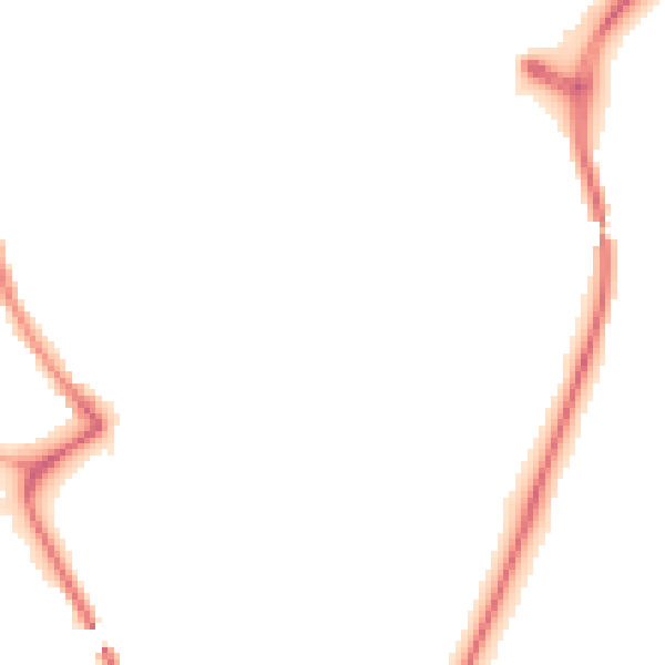 Night-time road noise heatmap for NG4 2RD