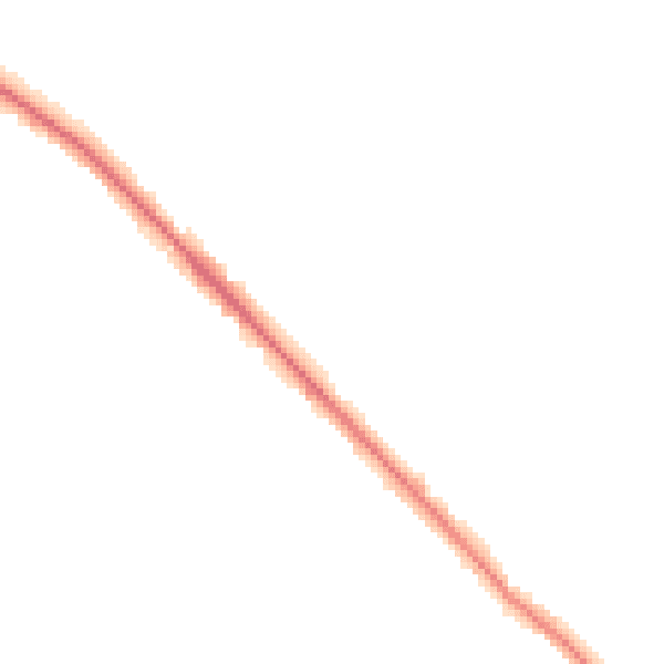 Night-time road noise heatmap for NG4 4LU