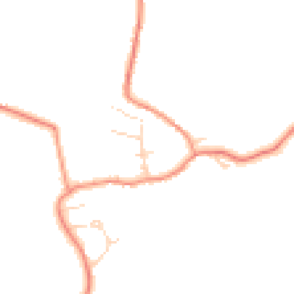Daytime road noise heatmap for NG4 4PX