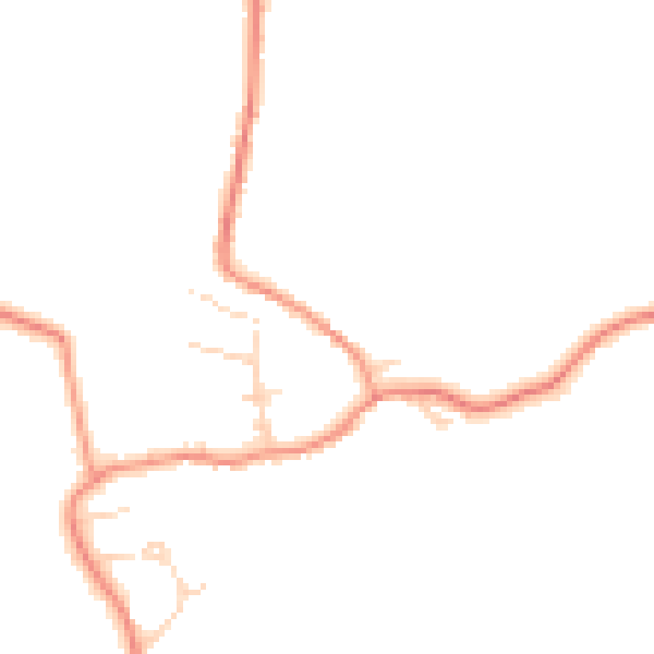 Daytime road noise heatmap for NG4 4QB