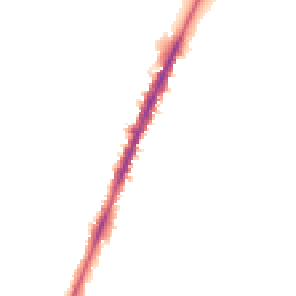 Night-time road noise heatmap for NG5 4AE