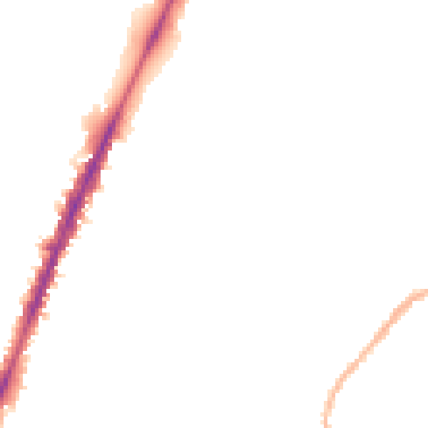 Night-time road noise heatmap for NG5 4DS