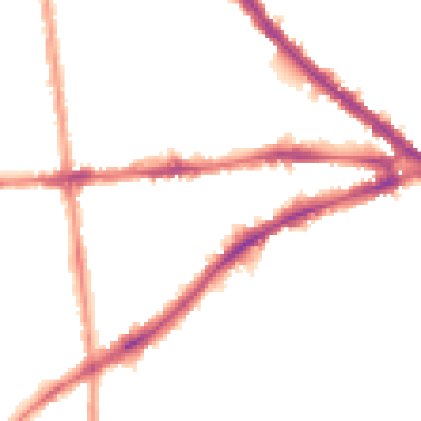 Night-time road noise heatmap for NG7 1PB