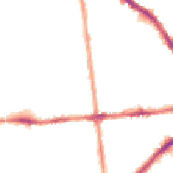 Night-time road noise heatmap for NG7 3DF