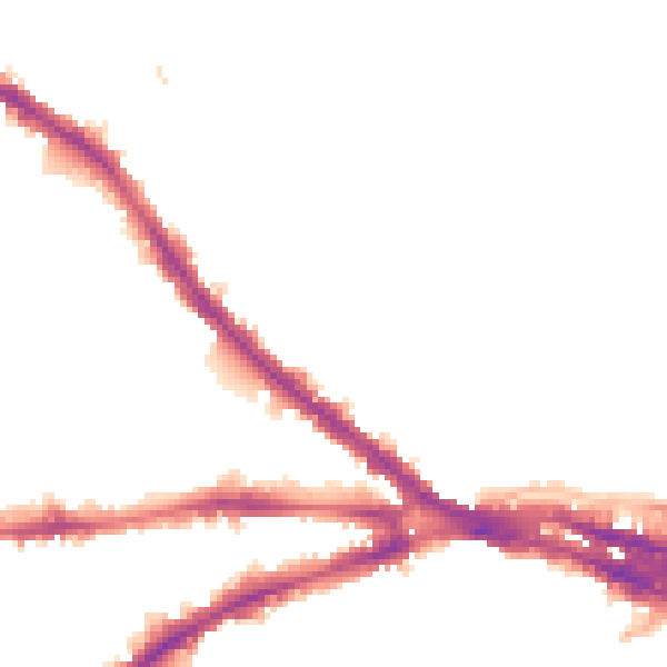 Night-time road noise heatmap for NG7 4FD