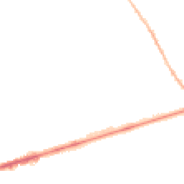 Night-time road noise heatmap for NG7 6PJ
