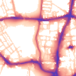 Daytime road noise heatmap for NN1 2ST